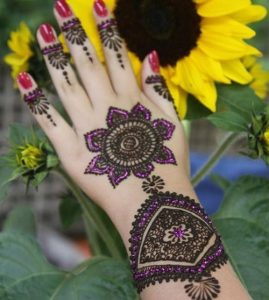 Black Mehndi Designs 2018