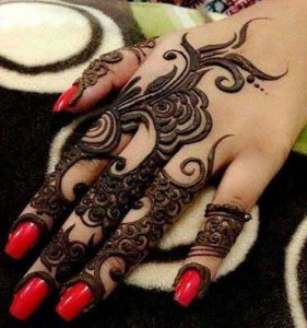 Black Mehndi Designs 2018
