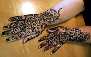 Black Mehndi Designs 2018