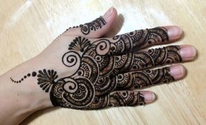 Black Mehndi Designs 2018
