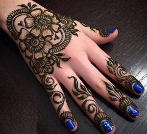 Black Mehndi Designs 2018