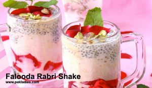 Falooda Rabri Shake Recipe