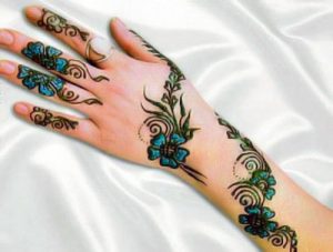 Color Mehndi Designs