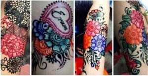 Color Mehndi Designs