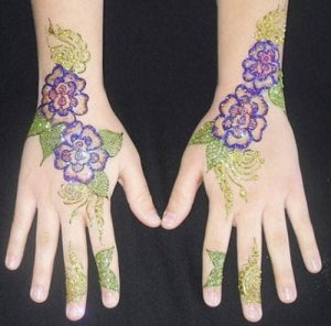 Color Mehndi Designs