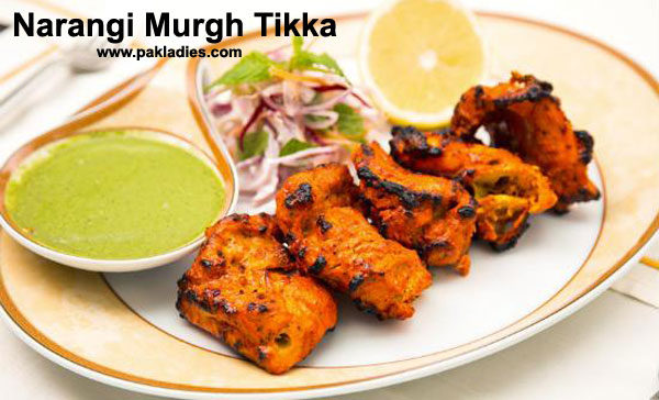 Narangi Murgh Tikka