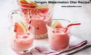 Tongan Watermelon Otai Recipe