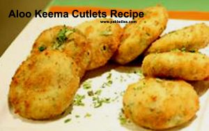 Aloo Keema Cutlets Recipe
