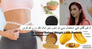 Dr Umme Raheel Weight Loss Remedy