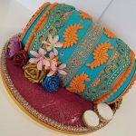 Mehndi Dholki Cake 1