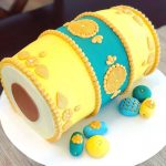Mehndi Dholki Cake 2