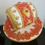 Mehndi Dholki Cake 3