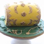 Mehndi Dholki Cake 4