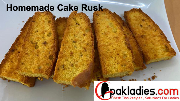 Homemade Cake Rusk