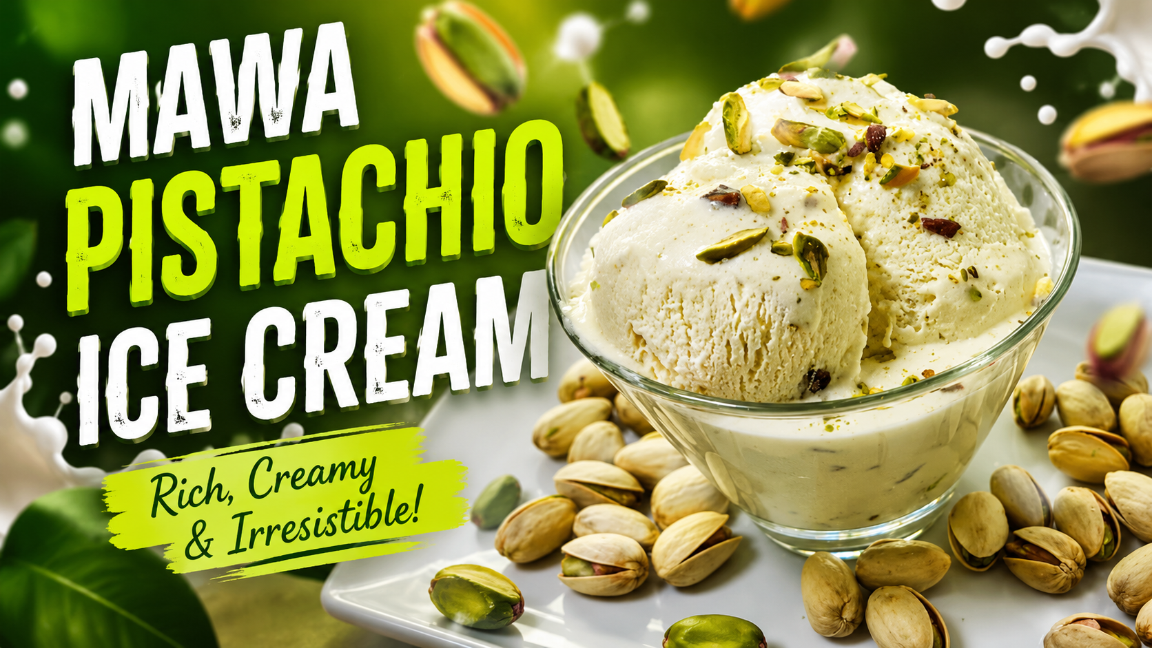 Mawa Ice Cream Recipe