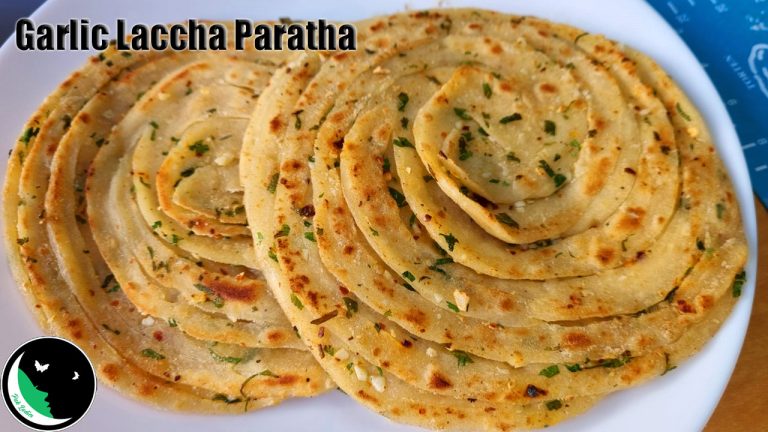 Garlic Lacha Paratha