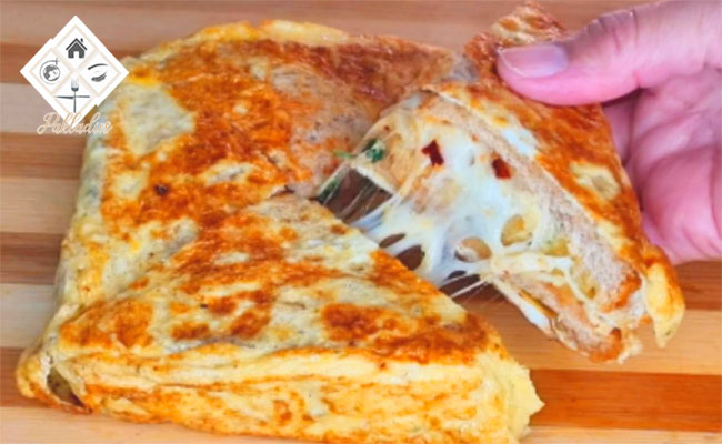 Street Style Egg Wrapped Masala Toast