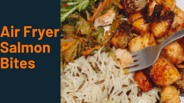 Air Fryer Salmon Bites
