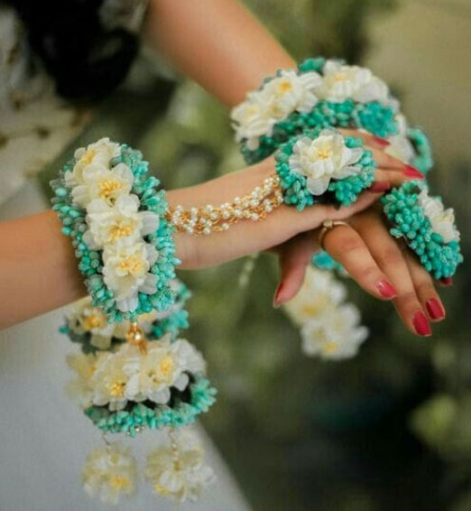 Blue GAJRA FOR PARTY