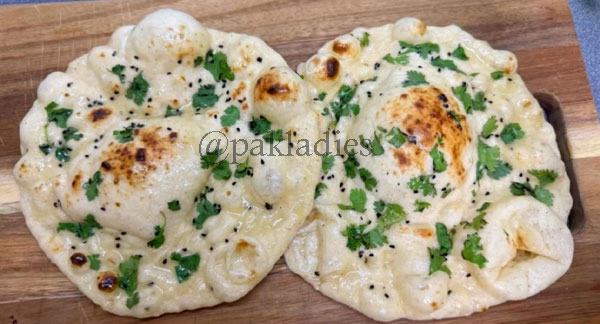 Super Soft Butter Naan on Tawa