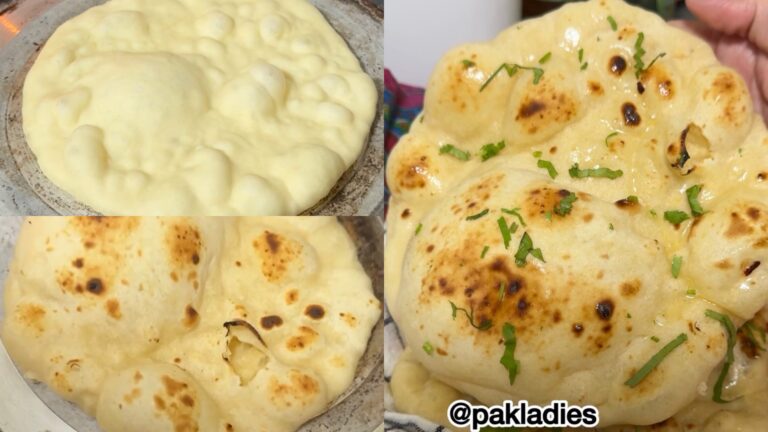 Tawa Naan (No Oven No Yeast)