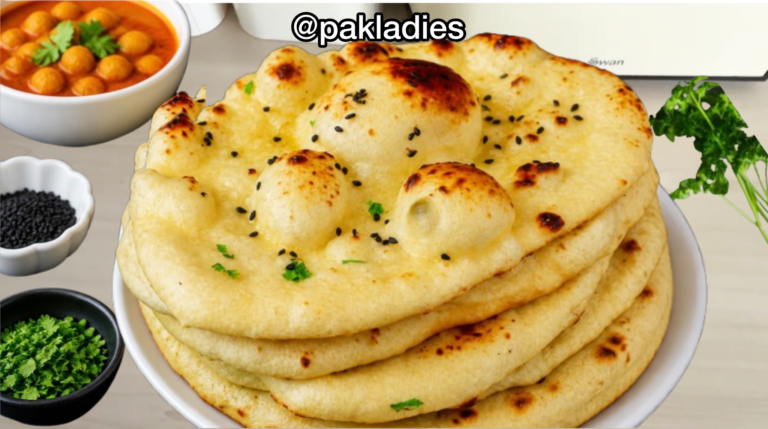 Fluffy Instant Tawa Naan