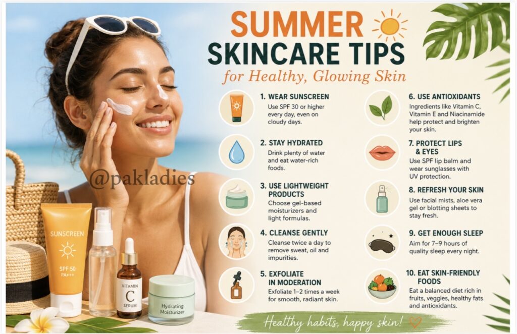 10 Summer Skincare Tips