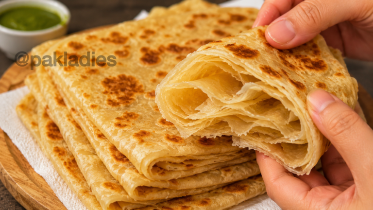 Rumali Lachha Paratha Recipe