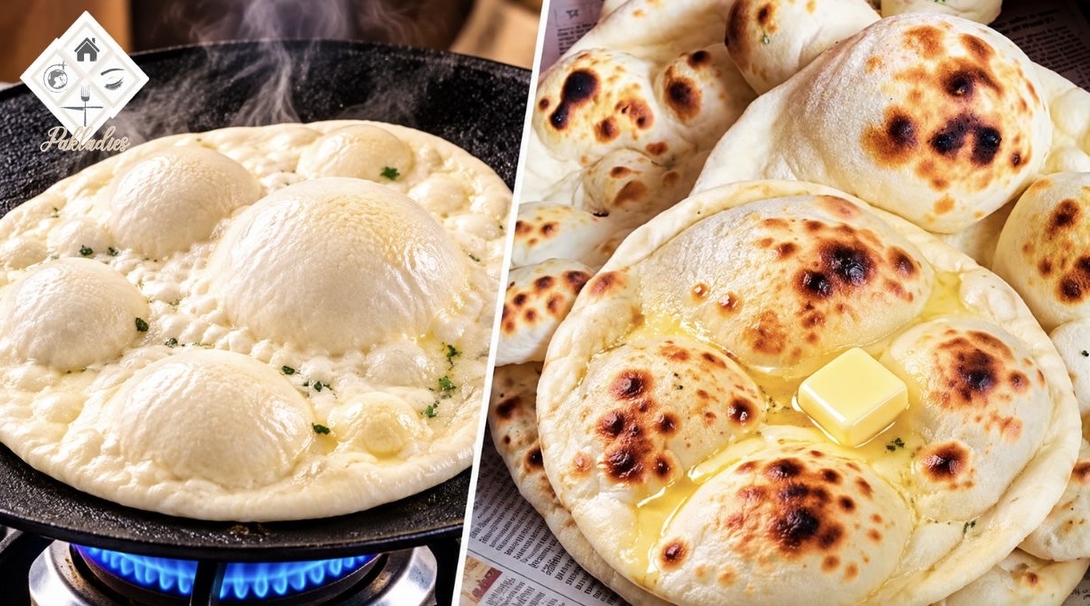 Butter Naan without Yeast