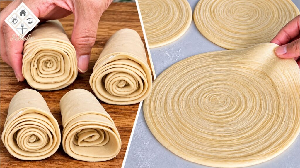 Layered Aloo Lachha Paratha
