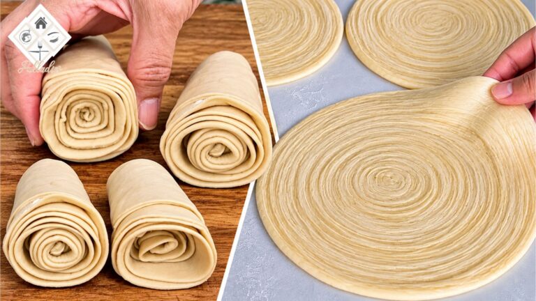 Layered Aloo Lachha Paratha